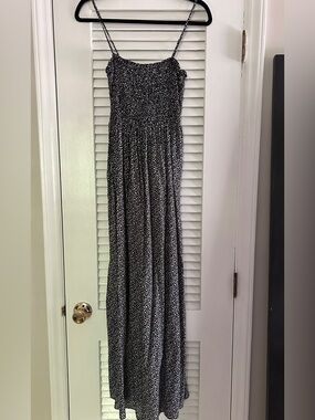 & Other Stories Smocked Maxi Dress